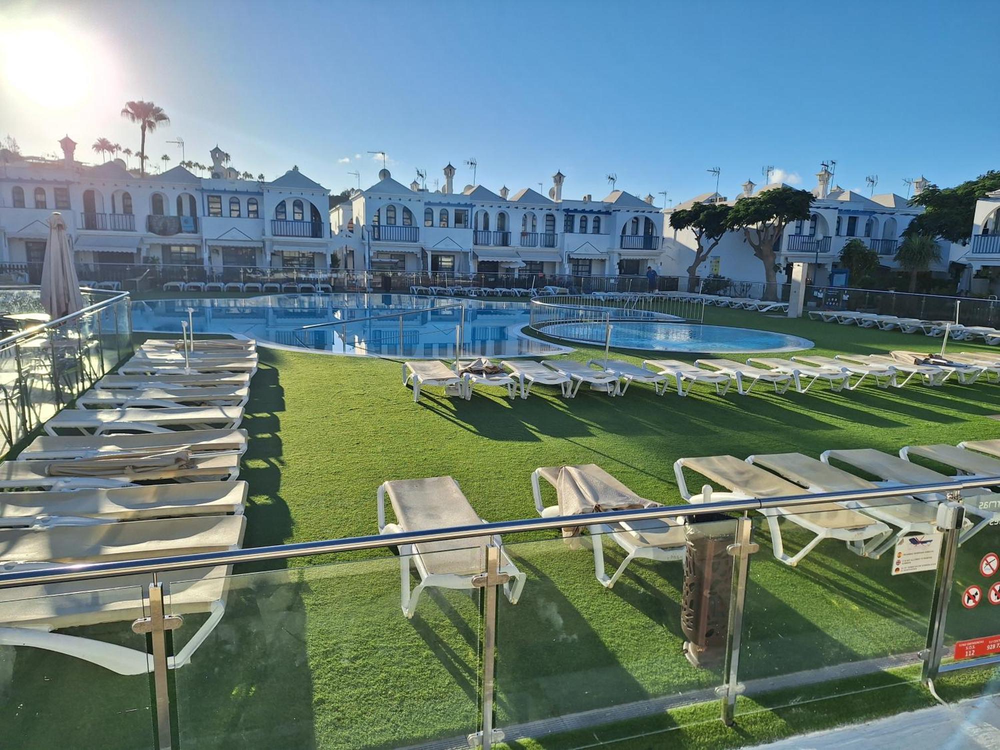 Poolfront Bungalow Playa del Ingles  Luaran gambar